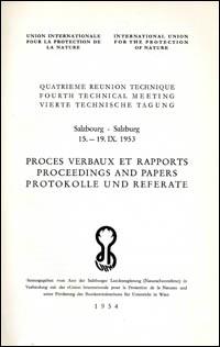 Proceedings and papers, fourth Technical Meeting, Salzburg, 15-19 September 1953