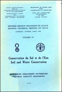 Soil and water conservation.  Natural aquatic resources