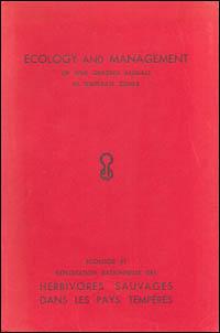 Ecology and management of wild grazing animals in temperate zones : symposium