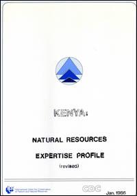 Kenya : natural resources expertise profile