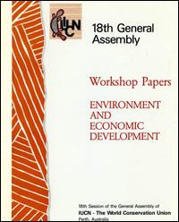 Workshop report on the environment and economic development, 30 November - 1 December 1990