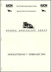 Hyaena Specialist Group newsletter