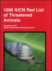 1990 IUCN red list of threatened animals