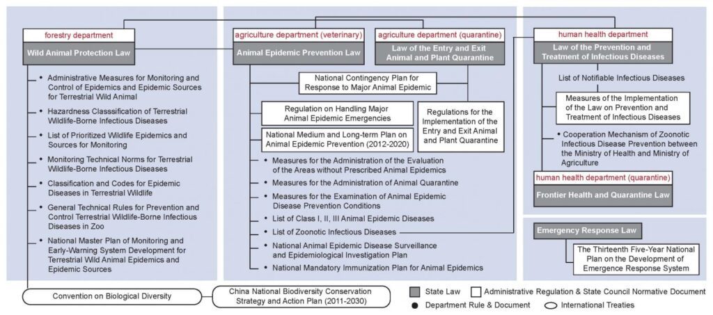 Examine gaps and One Health opportunities in wildlife and zoonotic disease risk management in China