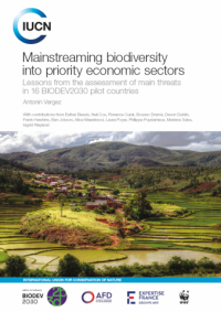 Mainstreaming biodiversity into priority economic sectors