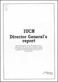 IUCN Director General's report