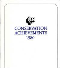 Conservation achievements 1980