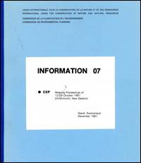 CEP Meeting proceedings of 12-14 October 1981, Christchurch, New Zealand