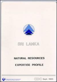 Sri Lanka : natural resources expertise profile