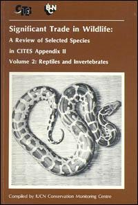 Significant trade in wildlife : a review of selected species in CITES Appendix II