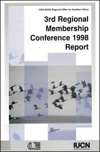 3rd Regional membership conference 1998 report