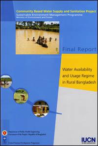 Water availability and usage regime in rural Bangladesh : final report