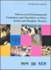 Sub-sectoral environmental guidelines and checklists on dairy farms and slaughter houses