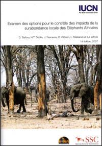 Examen des options pour le contrôle des impacts de la surabondance locale des éléphants africains