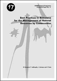 Best Practices in Botswana for the Management of Natural Resources by Communities