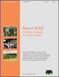 Beyond REDD : the role of forests in climate change