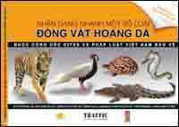 A pictoral guide for quick identification of some wild animals protected by Vietnamese laws and CITES