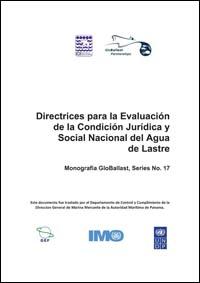 Directrices para la evaluación de la condición jurídica y social nacional del agua de lastre