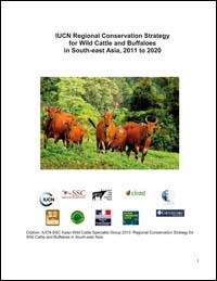 Regional conservation strategy for wild cattle and buffaloes in South-east Asia Regional conservation strategy for wild cattle and buffaloes in South-east Asia