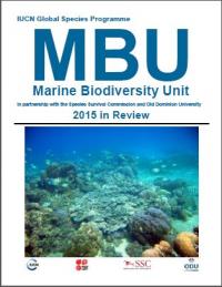 MBU : Marine Biodiversity Unit : 2015 in review