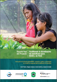 Facilitando la distribución de beneficios para REDD+ en Perú