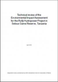 Technical review of the environmental impact assessment for the Rufiji hydropower project in Selous Game Reserve, Tanzania