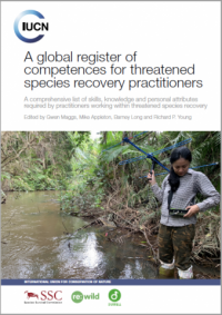 A global register of competences for threatened species recovery practitioners