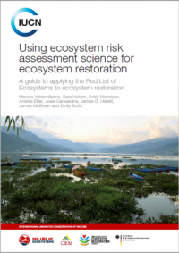 Using ecosystem risk assessment science in ecosystem restoration