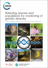 Selecting species and populations for monitoring of genetic diversity