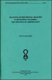 Financing environmental measures in developing countries : the principle of additionality