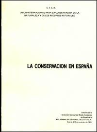 La conservación en España : informe