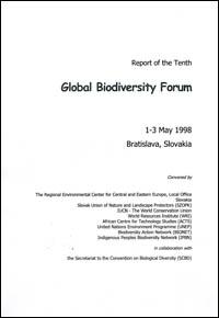 Report of the tenth Global biodiversity forum