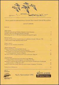 Wetlands International Goose Specialist Group Bulletin