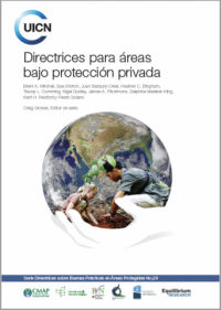 Directrices para áreas bajo protección privada