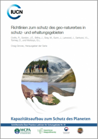 Richtlinien zum schutz des geo-naturerbes in geschützten und erhaltunggebieten