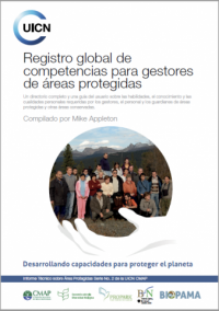Registro global de competencias para los gestores de áreas protegidas