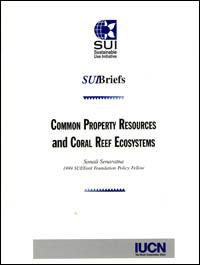 Common property resources and coral reef ecosystems