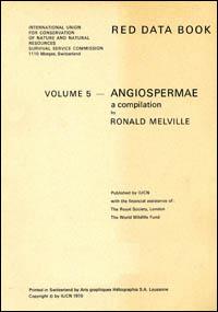 Red data book. Volume 5. Angiospermae, a compilation