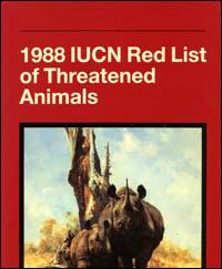 1988 IUCN red list of threatened animals