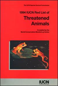 1994 IUCN red list of threatened animals