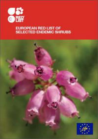 European Red List of selected endemic shrubs