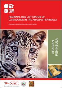 Regional Red List status of carnivores in the Arabian Peninsula