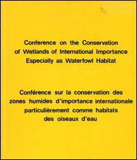 Conference on the Conservation of Wetlands of International Importance especially as Waterfowl Habitat, Cagliari, Italy, 24-29 November 1980