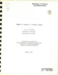 Survey of primates of western Nigeria : information compiled for the International Union for Conservation of Nature and Natural Resources "Survey of African primates"