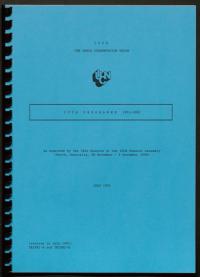 IUCN programme 1991-1993 as approved by the 18th session of the IUCN General Assembly (Perth, Australia, 28 November - 5 December 1990)