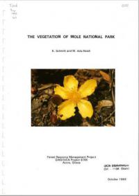 The vegetation of Mole national park