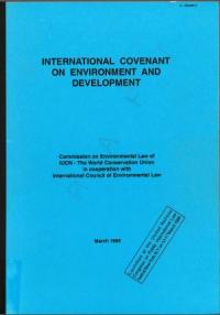International covenant on environment and development [draft]