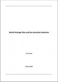 World Heritage sites and the extractive industries