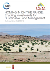 Homing in on the range : enabling investments for sustainable land management