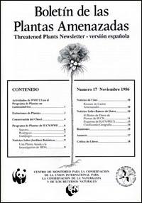 Boletín de las plantas amenazadas : threatened plants newsletter, versión española
